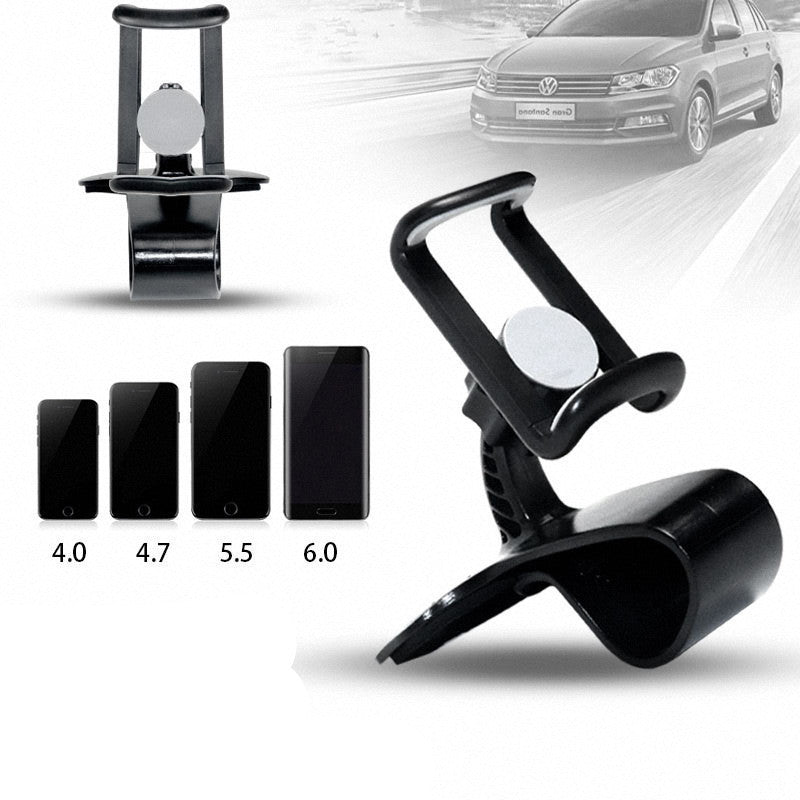 Car phone navigation bracket