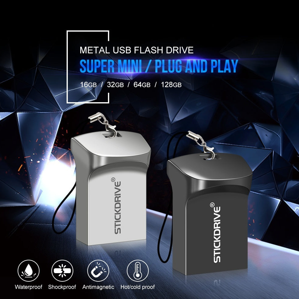 Metal Drive High Speed Car USB Waterproof
